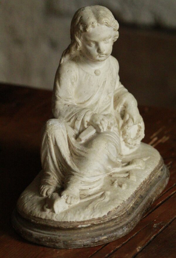 Rare statue religieuse de Jésus – Image 3