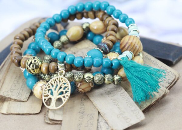 Ensemble de bracelets arbre de vie – Image 3