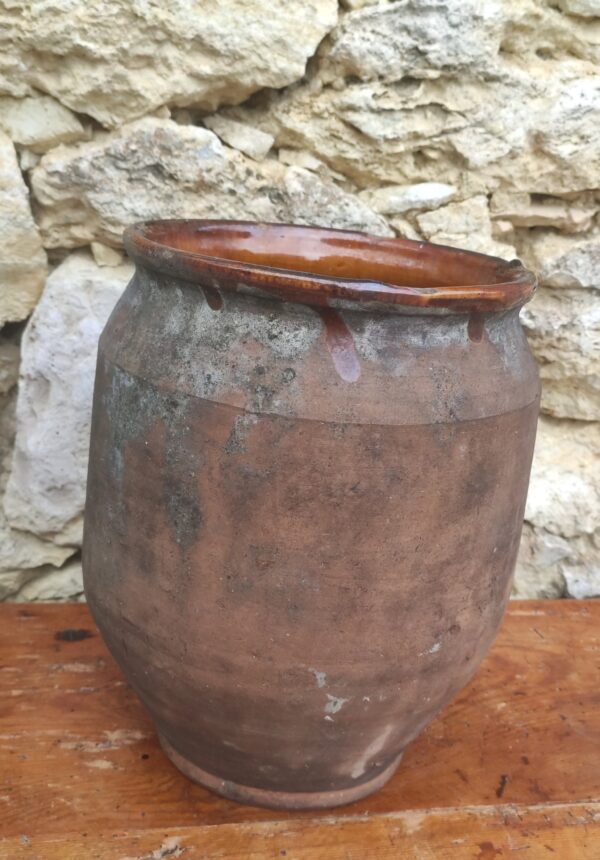 Rare ancien grand pot à confit – Image 3