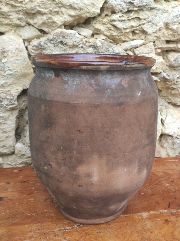 Rare ancien grand pot à confit – Image 5