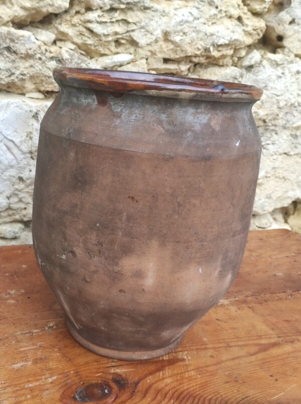 Rare ancien grand pot à confit – Image 6