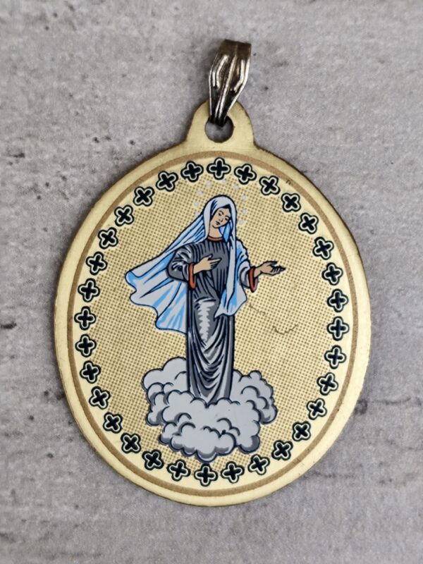 Médaille religieuse de notre dame de medugorje