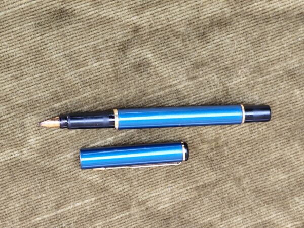 Ancien stylo plume de la marque parker de couleur bleue – Image 8