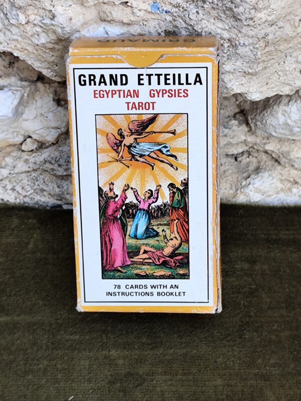 Tarot gitan égyptien grand etteilla ou tarots égyptiens 1977 – Image 2