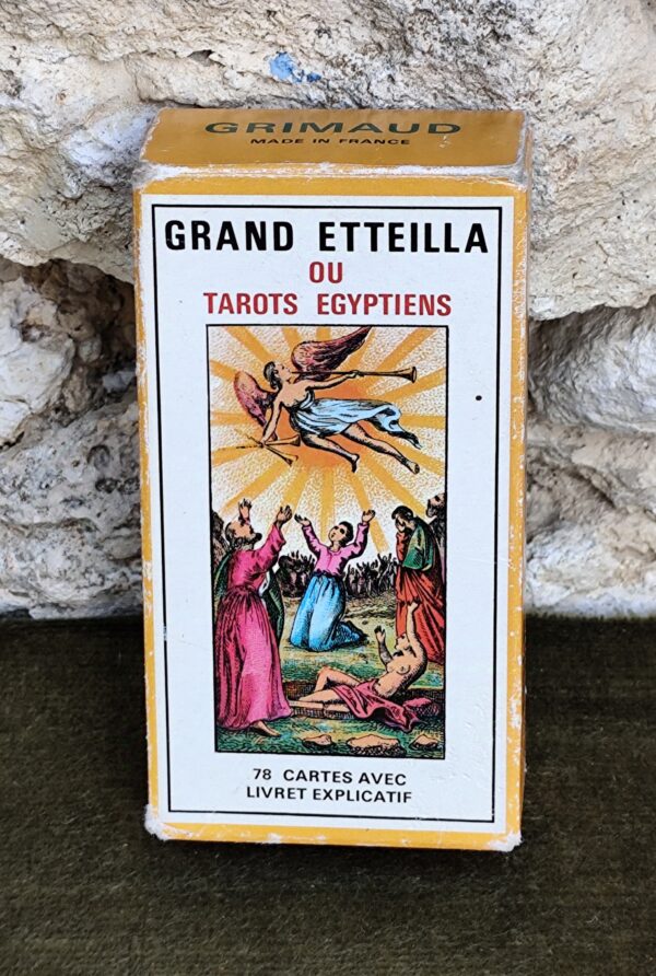 Tarot gitan égyptien grand etteilla ou tarots égyptiens 1977