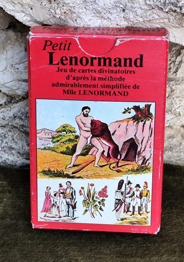 Tarot divinatoire Grimaud Petit Lenormand en français et en anglais, avec instructions en français et en anglais