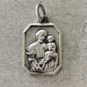 Médaille religieuse ancienne de saint joseph
