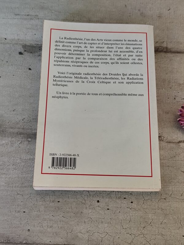 Livre la radiesthésie initiatique des druides par René et Claudine Bouchet – Image 2