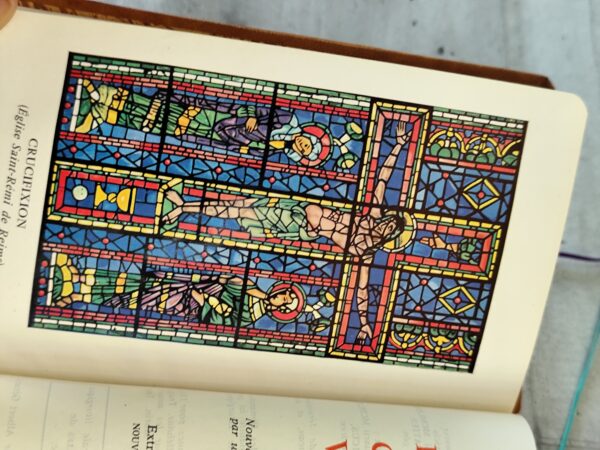 Ancien livre de messe en cuir missel quotidien vesperal – Image 4