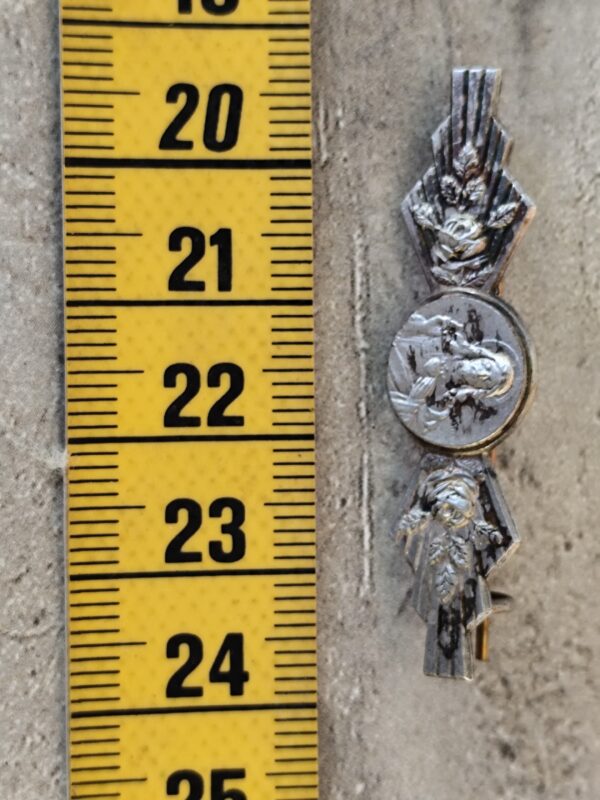 Antique broche religieuse de Jésus Christ – Image 3