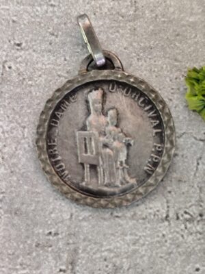 Rare antique médaille religieuse de  notre dame d'orcival