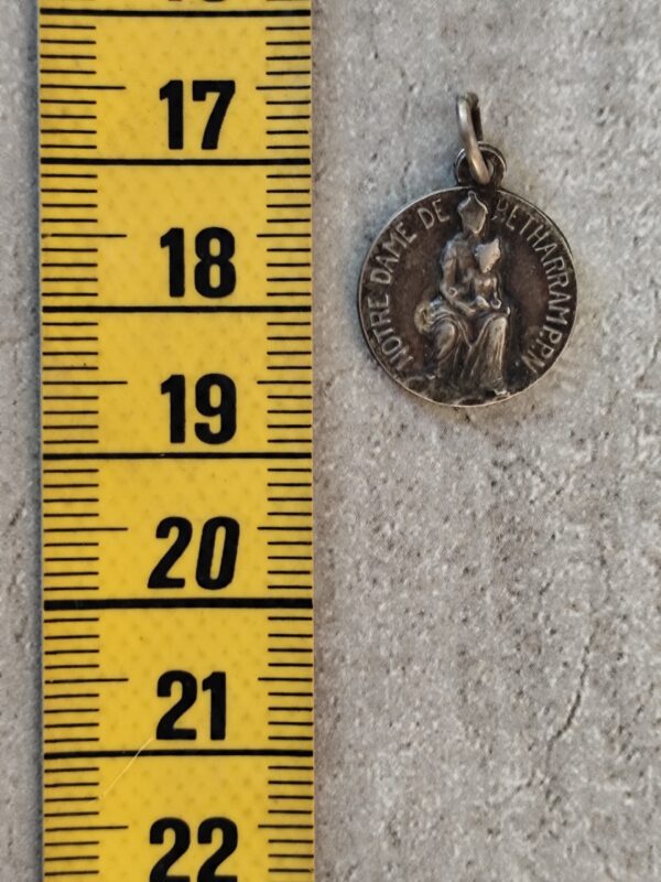 Rare antique médaille religieuse de notre dame de betharram . – Image 3