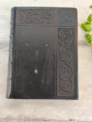 1897 Rare Missel romain vintage français catholique français latin, livre messe en cuir, livre religieux ancien cadeau collection