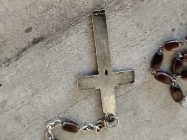 ancien chapelet religieux de la vierge marie et de Jésus Christ – Image 6