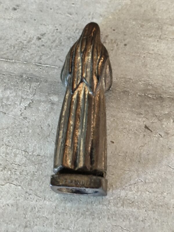 Rare ancienne statue sainte rita en métal patronne des causes désespérées – Image 7