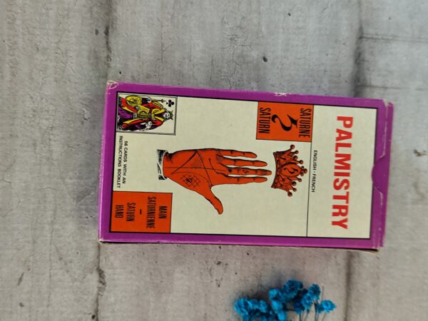 Rare cartes Grimaud Jeu de la Main, cartes de divination chiromancie, c. Millésime 1969, objet de collection, jeu de tarot très rare – Image 3