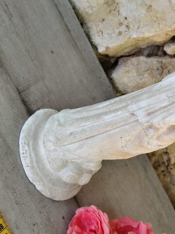 Ancienne statue de la vierge marie en plâtre – Image 7