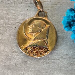 Saint Benoit en calcat draconem Fernand PY, Médaillon Pendent Médaille Saint Charme