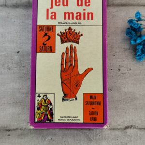 Rare cartes Grimaud Jeu de la Main, cartes de divination chiromancie, c. Millésime 1969, objet de collection, jeu de tarot très rare