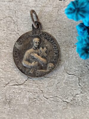 Antique  médaille religieuse notre dame du perpétuel secours et saint gerard majella