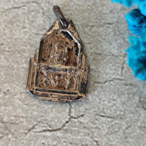 Antique médaille religieuse souvenir de saint sang Bruge précieux sang, Médaille religieuse argenté antique religieuse pendentif charme