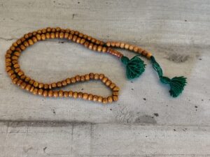 Chapelet musulman en bois misbaḥa