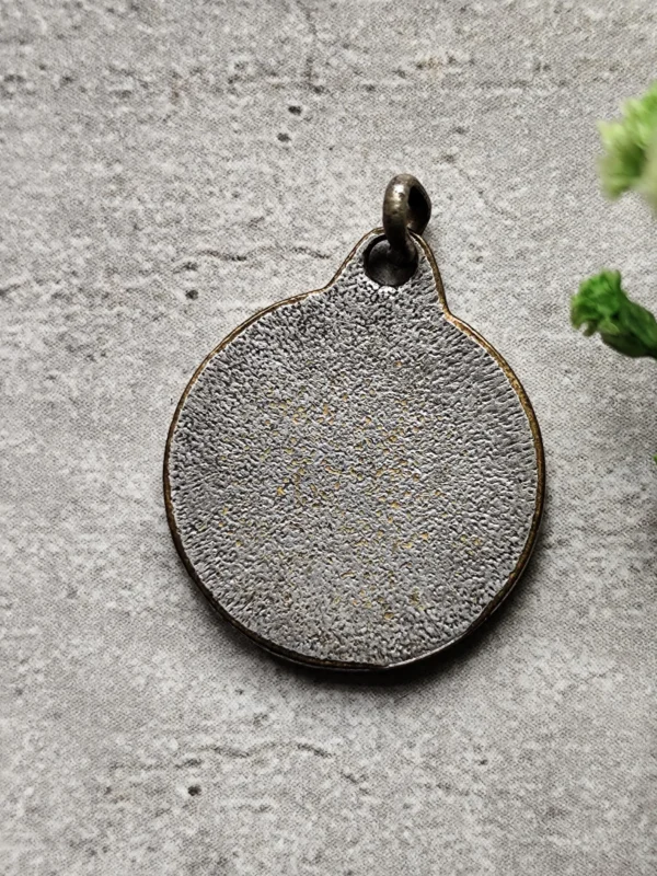 Rare antique médaille religieuse notre dame des auzils – Image 2