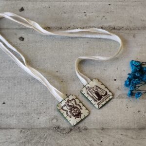 Scapulaire en tissu du Mont Carmel