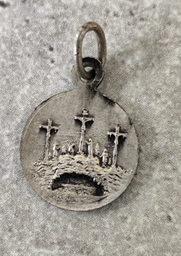 Rare médaille religieuse ancienne notre dame de moresnet – Image 2