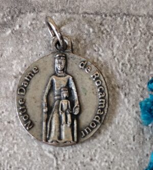 Antique médaille religieuse notre dame de rocamadour