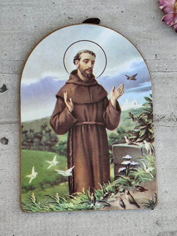 Cadre de dévotion de saint François d'Assise – Image 2