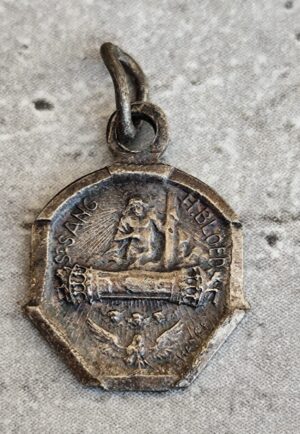 Rare médaille religieuse souvenir de saint sang Bruge précieux sang