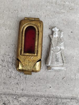 Reliquaire de voyage de la Vierge Marie.