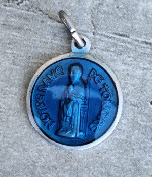 Antique médaille religieuse notre dame de tongre