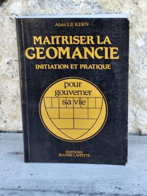 Livre “Maîtriser la Géomancie – Alain Le Kern”