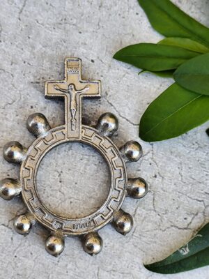 Dizainier en métal – Anneau de prière italien