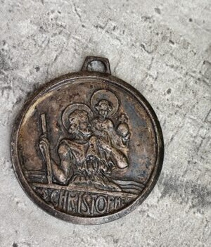 Médaille Saint Christophe – Protection des voyageurs (métal)