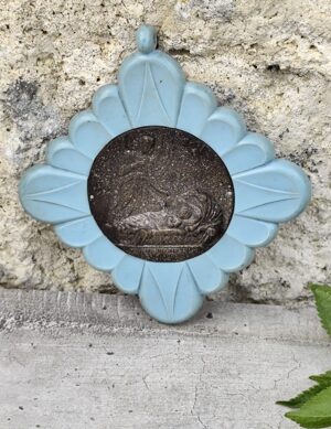 Médaille de Berceau – Protection Douce & Héritage Poétique