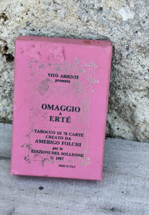 Tarot Divinatoire “Omaggio a Erté” (1987) (Création Amerigo Folchi – Edizioni del Solleone)