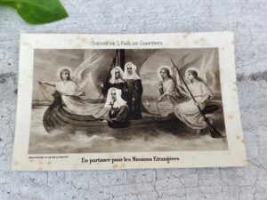 Image pieuse ancienne – Sœurs de Saint-Paul de Chartres – Missions Étrangères – Boumard Fils